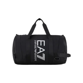 EMPORIO ARMANI Fabric Gym Bag, Shoulder Bag, Crossbody Bag, Handbag Men's Navy Blue