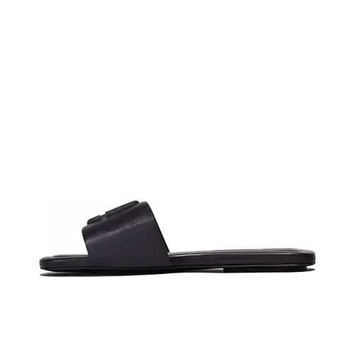 MARC JACOBS Slide Slippers Women's Black