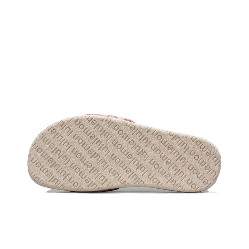 Lululemon Restfeel Slide Slip-Resistant Quick Dry Slide Slippers Women's Pink Beige-4