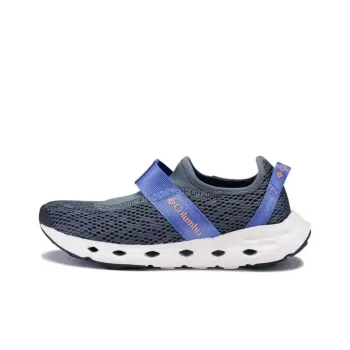 Columbia Anti Slip Wear Resistant Low Top Casual Shoes Women's Blue