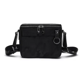 ELLE HOMME Fabric Shoulder Bag Regular Men's Black