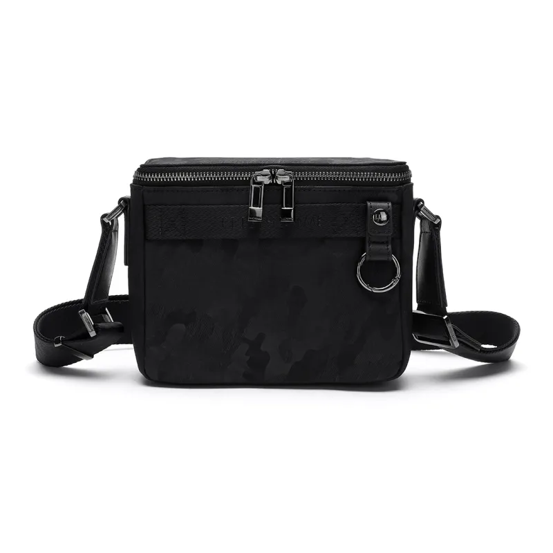 ELLE HOMME Fabric Shoulder Bag Regular Men's Black-0
