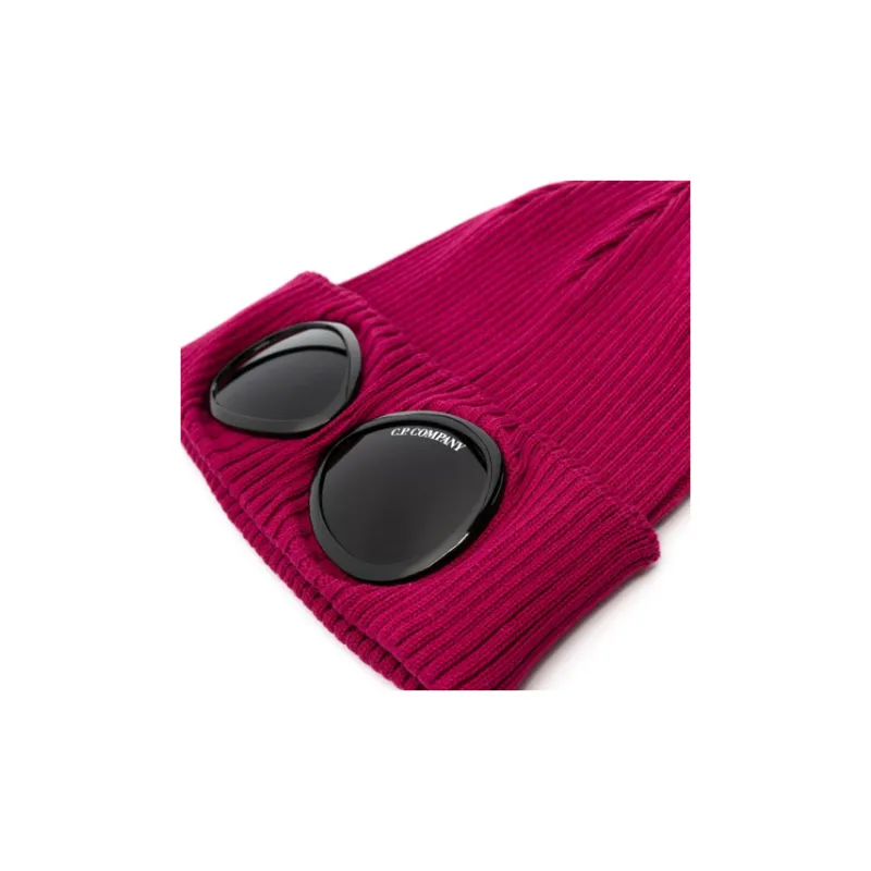 C.P. Company Goggles-detail Ribbed Beanie-2