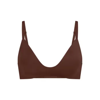 SKIMS WIRELESS FORM T-SHIRT DEMI BRA Bra Women's 1 Pack COCOA/Cocoa