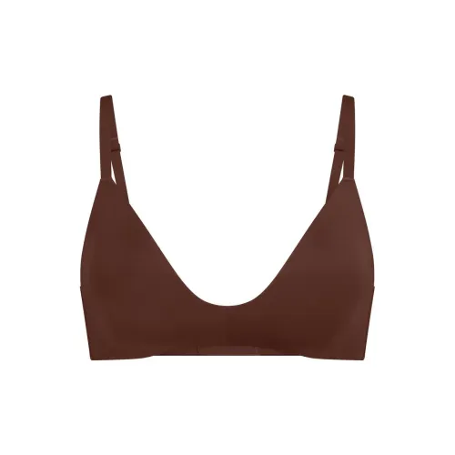 SKIMS WIRELESS FORM T-SHIRT DEMI BRA Bra Women's 1 Pack COCOA/Cocoa