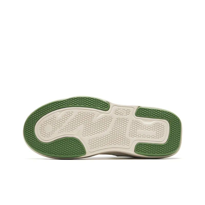 Anta Cookie Doodoo Anti Slip Wear Resistant Low Top Skateboard Shoes Women's Green-4