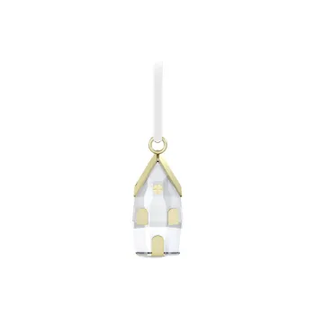 Swarovski Holiday Magic Pendant Unisex Gold/White