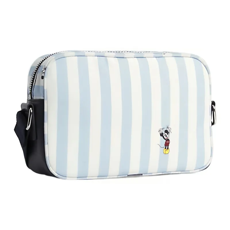Tommy Hilfiger Disney Collaboration Polyester Camera Bag Shoulder Bag Crossbody Bag Medium Size Women's Blue White-3