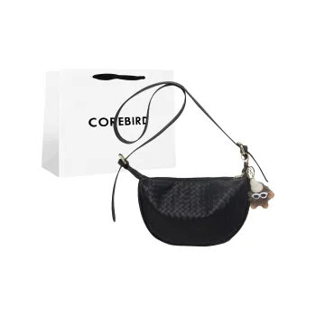 CORE BIRD PU Shoulder Bag Regular Women's Black Ecru Brown Coffee