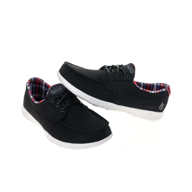 Skechers GO WALK Lite Cushioning Anti-Slip And Wear-Resistant Low-Top Casual Running Shoes Women's Black-3