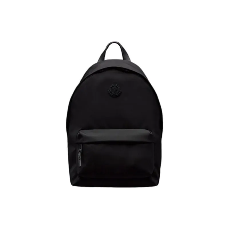 Moncler Pierrick Nylon Backpack Regular Men's Black-0