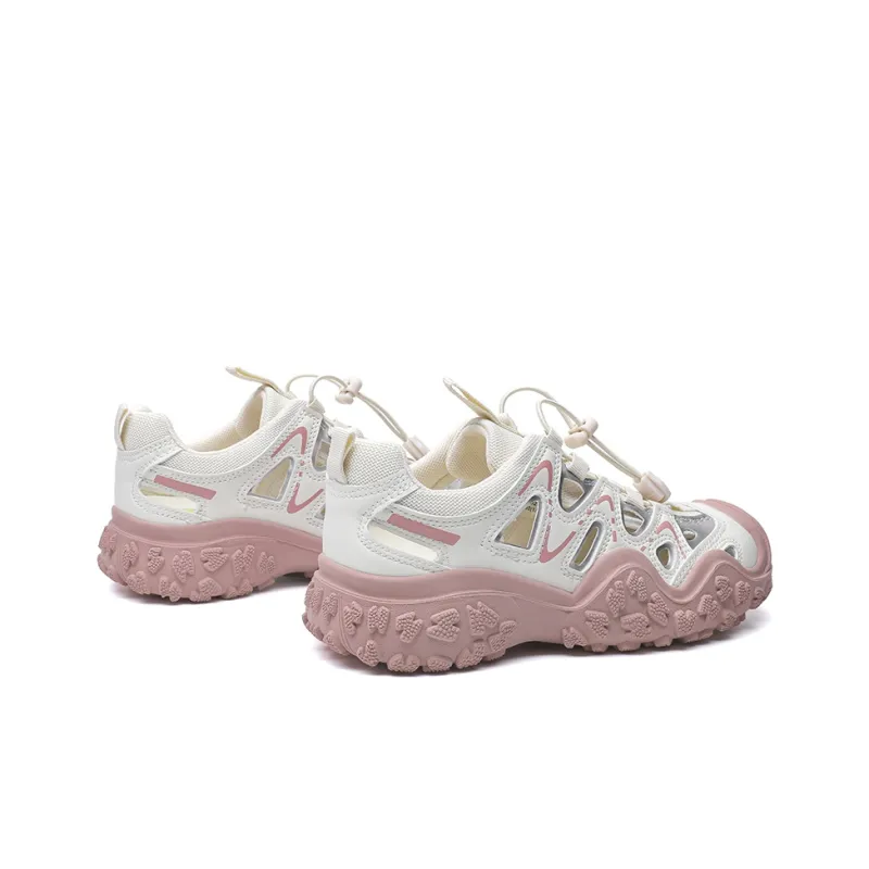 ABIDJAN Perforated Slip Resistant, Abrasion Resistant, Breathable, Lightweight Low Top Hiking Shoes Women's-9