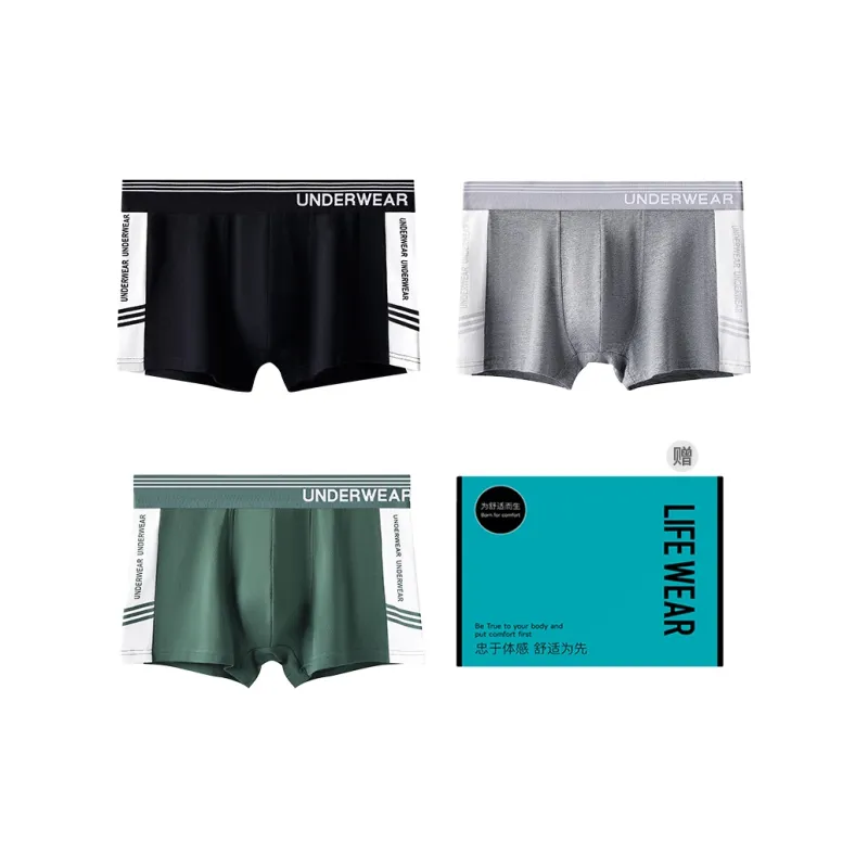H YXIANG Underpants Men's 3 Pack-7