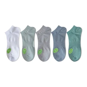 COTTON CHEESE Ankle Socks Men's 5 Pack
