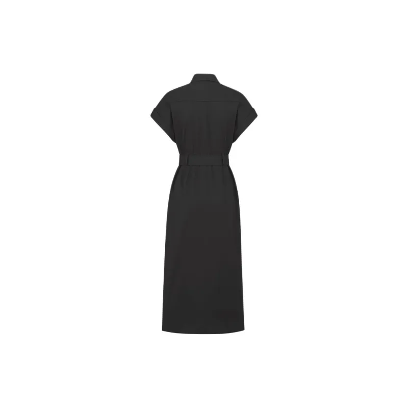 DIOR SS24 Short-Sleeved Dresses Women's Black-1
