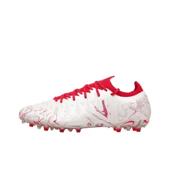 KELME MG Rubber Short Studs Lightweight Coverage Soccer Shoes Men's White Red