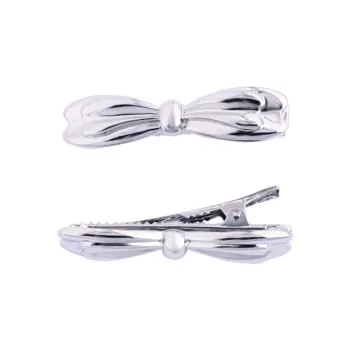 Kelanxi Alloy Hair Clips Women's Silver