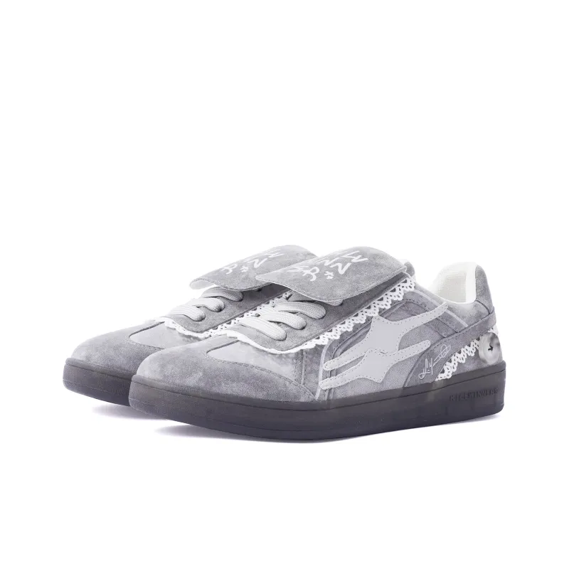 KILLWINNER Skateboard Shoes Women's Low Top Gray-6