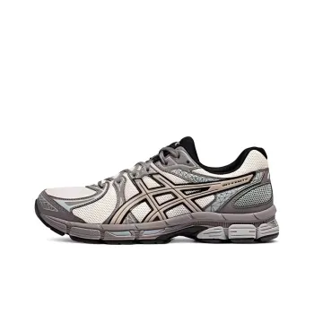 Asics Gel Exalt 2 Cushioned Wear Resistant Breathable Low Top Running Shoes Men's White gray brown