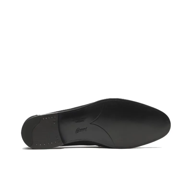 BRIONI Aurland Loafers Men's Black-4