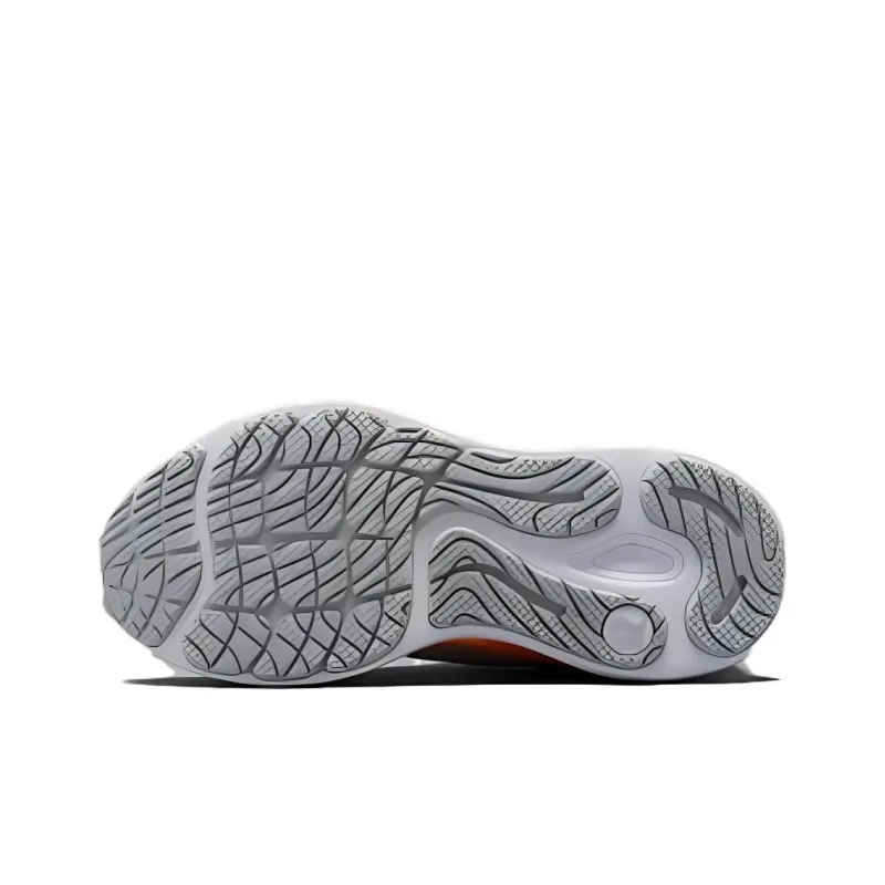 Lululemon Blissfeel Anti Slip Wear Resistant Low Top Running Shoes Women's Gray Orange-4
