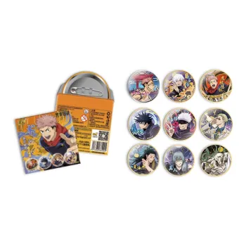 KAYOU Jujutsu Kaisen Characters Tinplate Badges