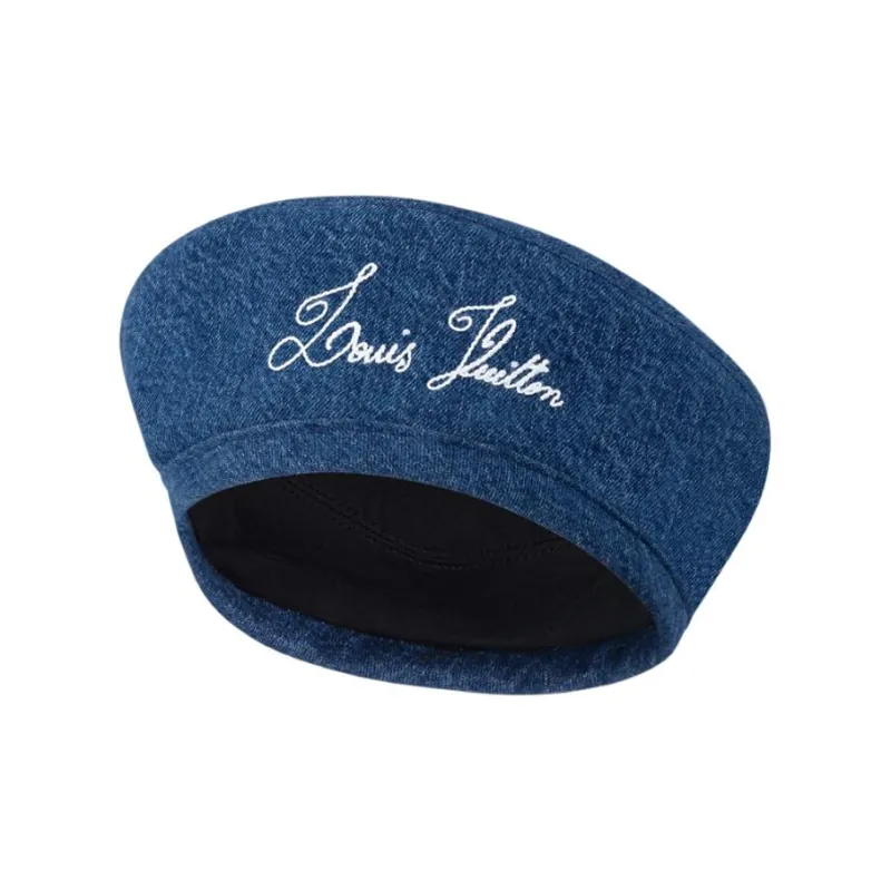 LOUIS VUITTON Denim Beret-2