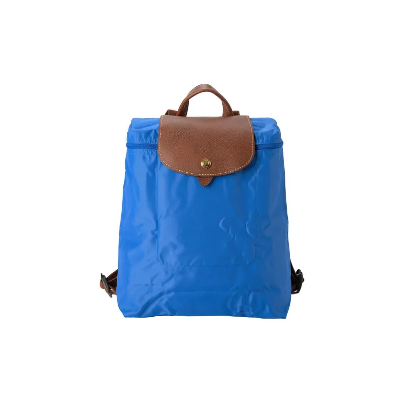 LONGCHAMP Polyamide Canvas Backpack Regular Women's Blue-1