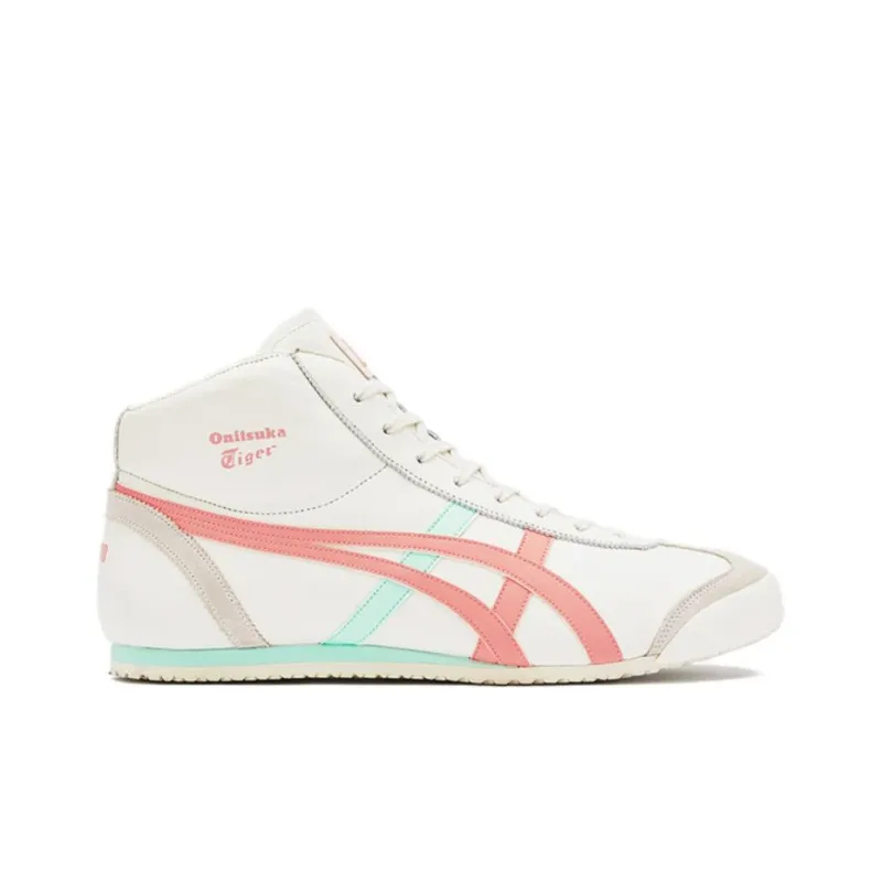 Onitsuka Tiger Mexico Mid Runner White Pink Aqua-1