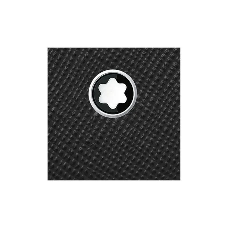 MONTBLANC Leather Wallet Unisex Black-6