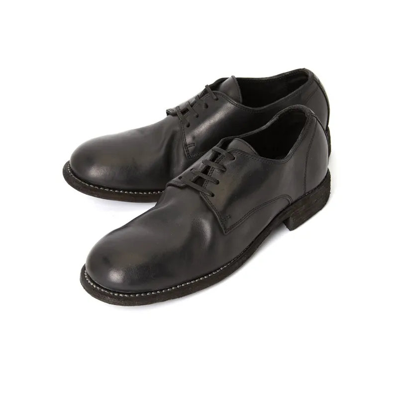 GUIDI Lace-up Derby Shoes-4
