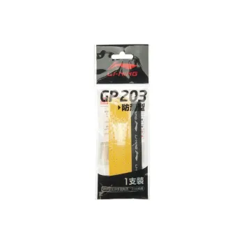 LiNing Badminton Grip Tape Yellow PU Thin GP203 1 Pack