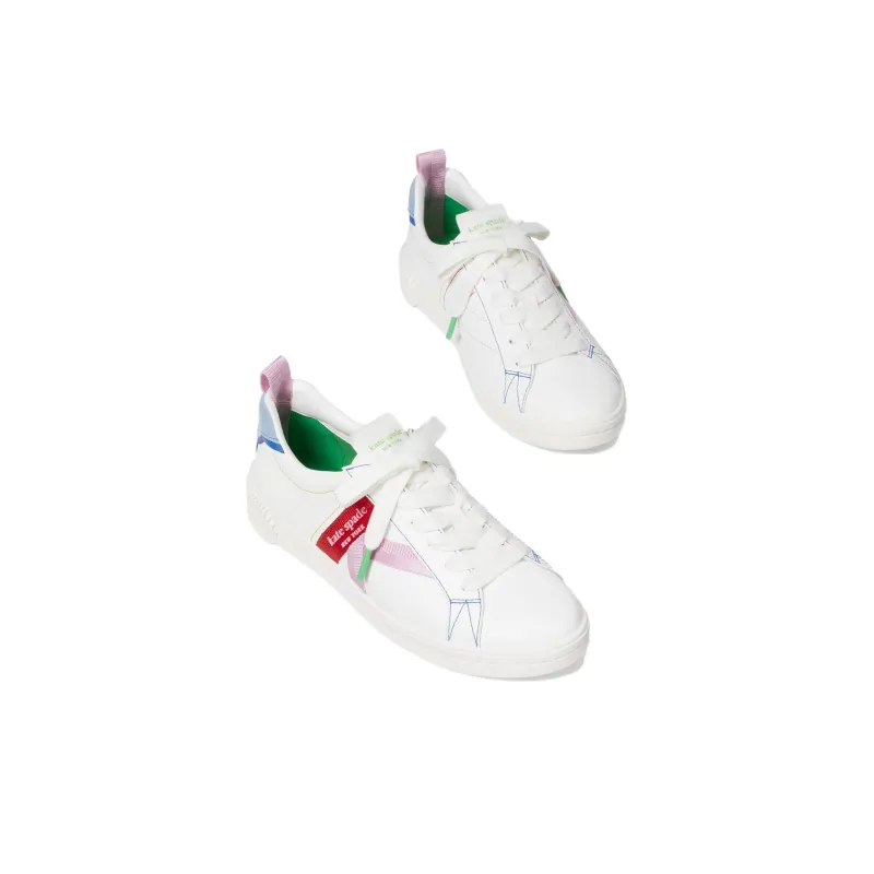 kate spade Signature Leather Sneakers-2