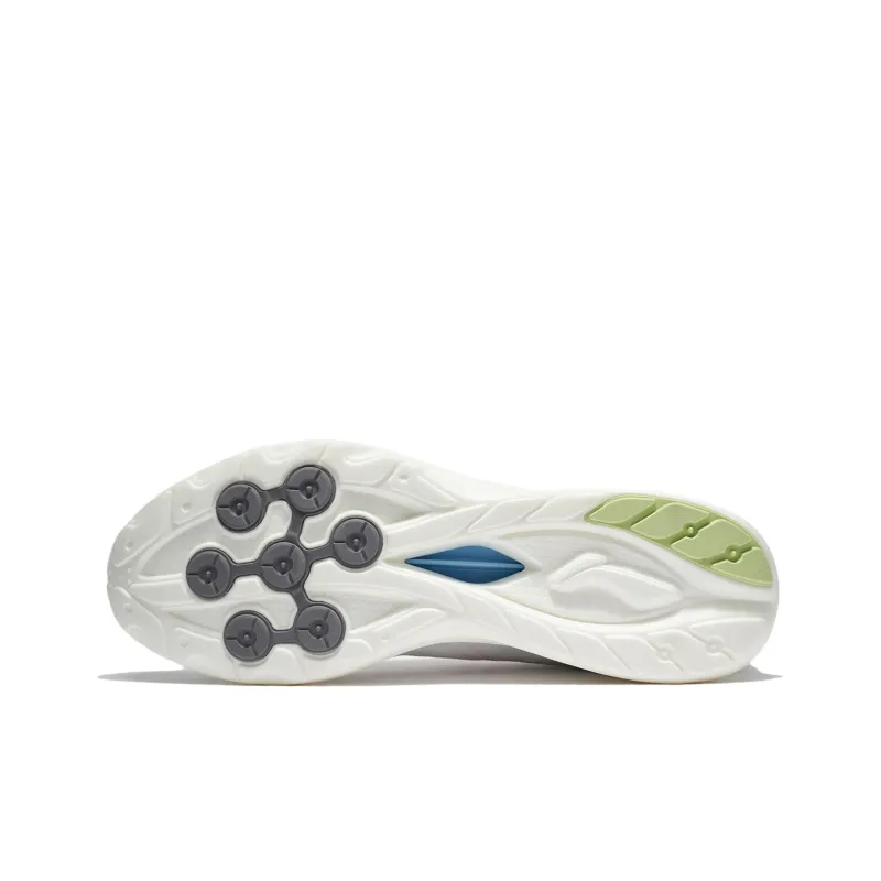 LiNing Qingyi Cushioned Wear-Resistant Breathable Low-Top Running Shoes Men's Gray-2