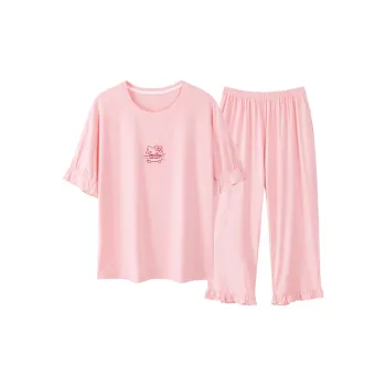 GOSO Pajama Set Women's Pink Shades