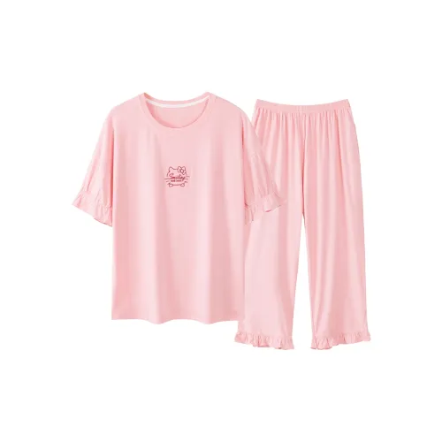GOSO Pajama Set Women's Pink Shades