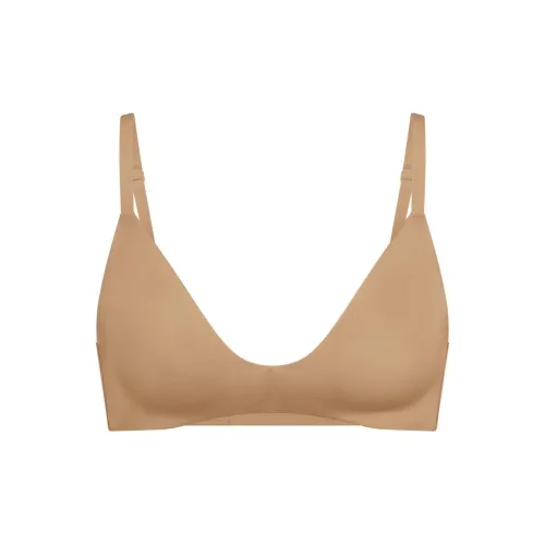 SKIMS WIRELESS FORM T-SHIRT DEMI BRA Bra Women's 1 Pack OCHRE/Ochre