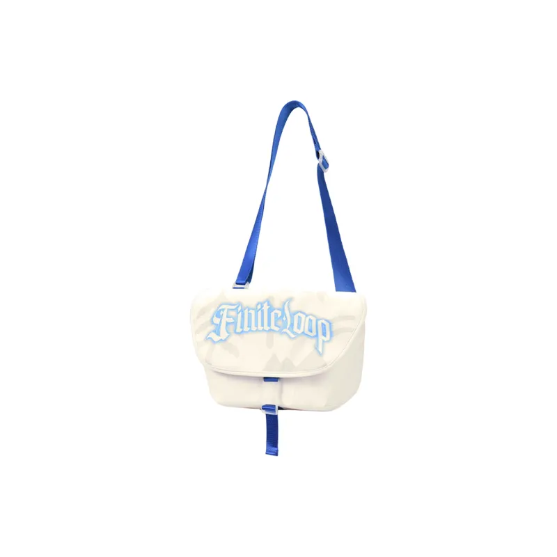 FINITE LOOP Recycled Polyester Shoulder Bag Regular Unisex Ecru-2