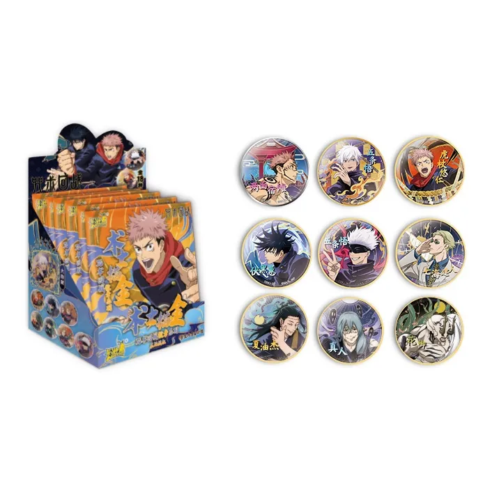 KAYOU Jujutsu Kaisen Characters Tinplate Badges-1