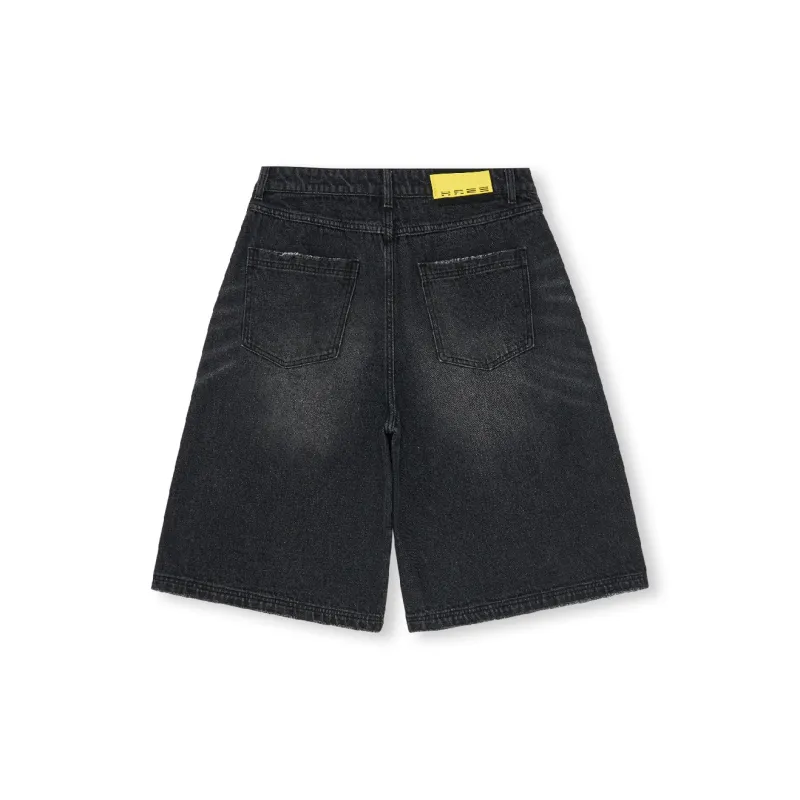 RASS Denim Shorts Unisex-5