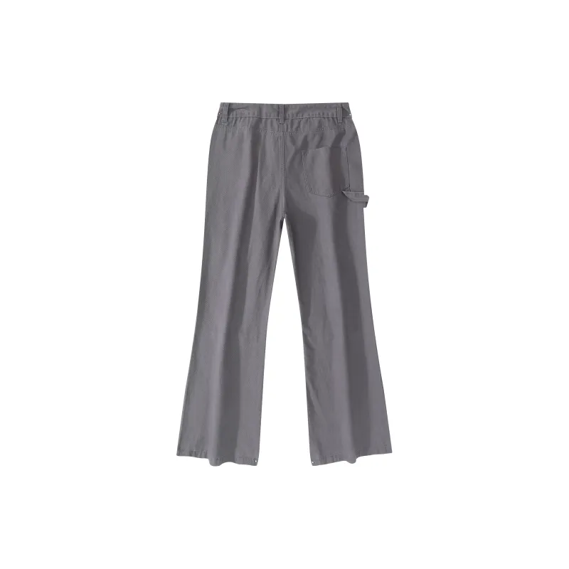 FOREVER 21 Casual Pants Unisex Gray-1