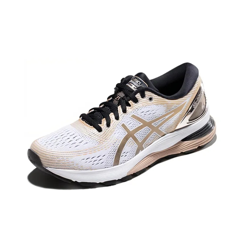 Asics Gel Nimbus 21 Platinum 'White Frosted Almond' Women's-1