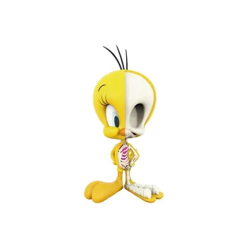 Mighty Jax Tweety Bird Semi Dissected Brother 4 Inches Trendy Figures 13cm/20cm