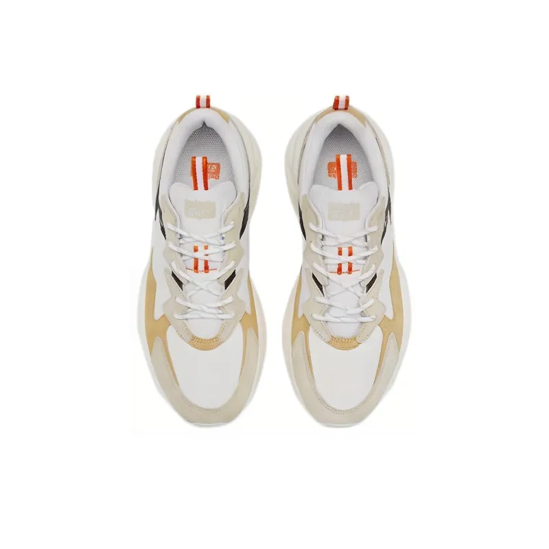 Onitsuka Tiger Pleaker Shoes 'White Beige Yellow'-3