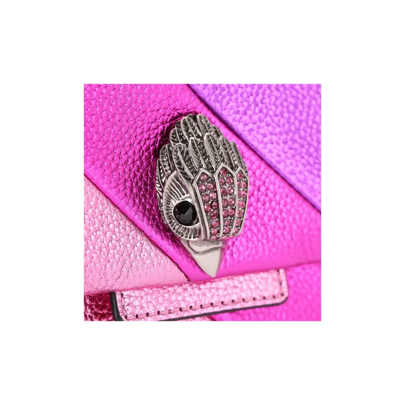Kurt Geiger London Leather Handbag Shoulder Bag Crossbody Bag Women's Pink-3