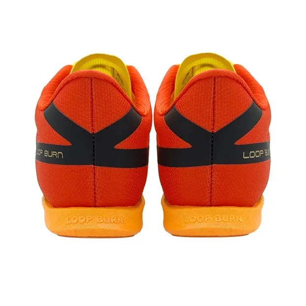 LOOP BURN Low-Top Running Shoes Unisex Fiery Phoenix Orange-4