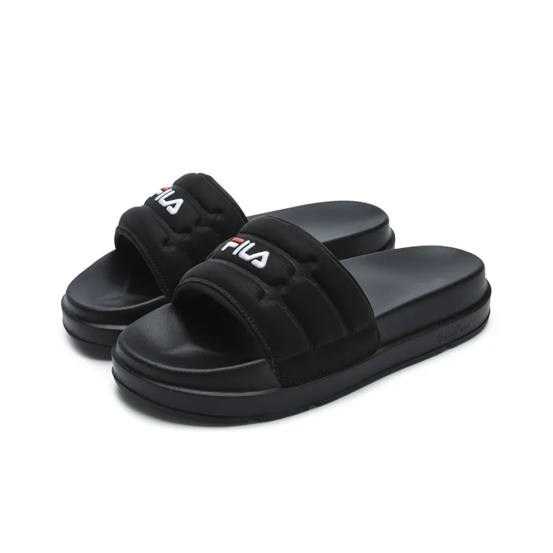 FILA DRIFTER Slide Slippers Women's Pitch Black-1