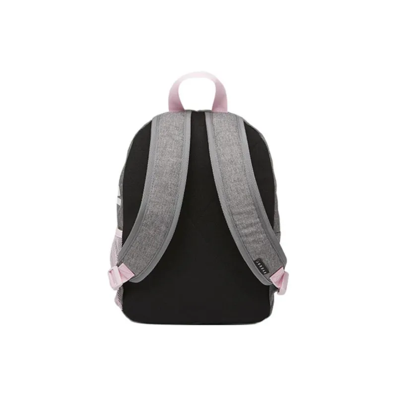 Jordan Polyester Backpack Unisex Gray & Pink-2