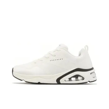 Skechers Tres air revolution airy Cushioning, Wear Resistant Low Top Casual Shoes Men's White