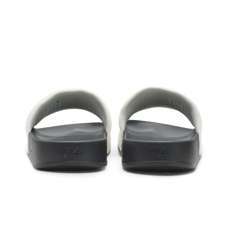 FILA DRIFTER Slip Resistant Abrasion Resistant Slide Slippers Men's Antique White-3